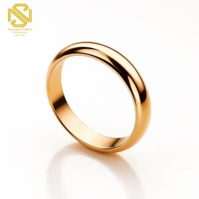 انگشتر رینگ ساده طلا R031